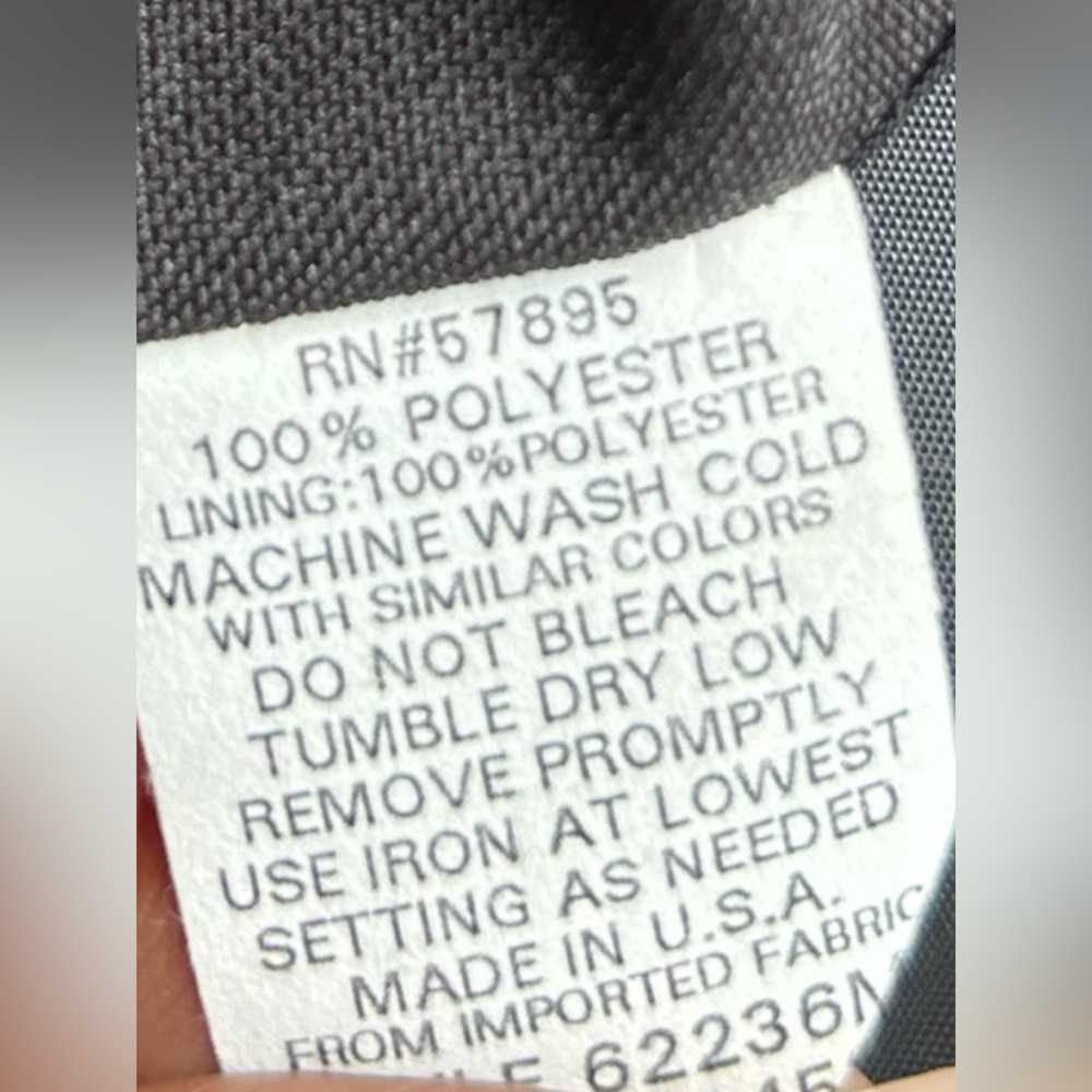 Black Lightweight Polyester Jacket With A Relaxed… - image 4